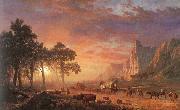 Albert Bierstadt Oregon Trail china oil painting artist